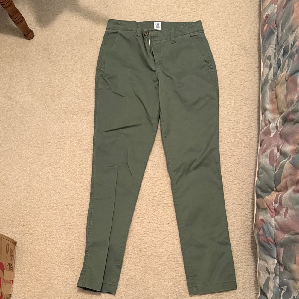 GAP Women's Green Ankle Pants